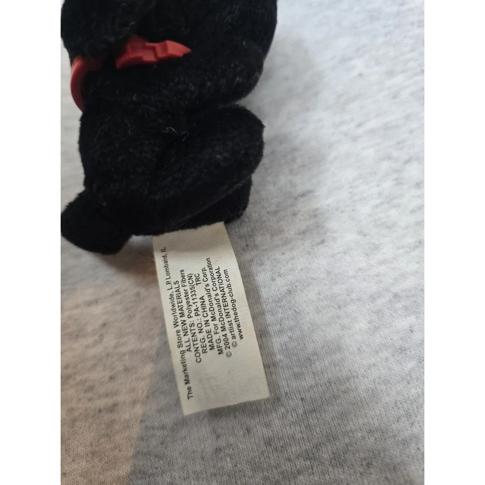 THE DOG Artlist Collection Black Lab Plush Big Eyes And Head With Tag 2004